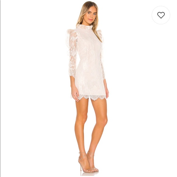 NBD Abra Dress in Ivory - Picture 2 of 5